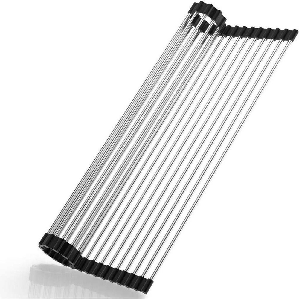 Roll-Up Dish Drying Rack -20.8" x 18.1"  - 52.8 x 46 cm